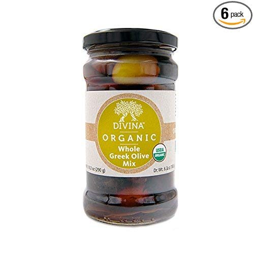 Divina Organic Mixed Whole Greek Olives
