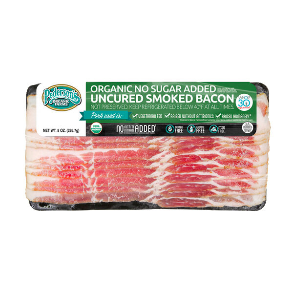 Pedersen's Organic Sugar-Free Pork Bacon