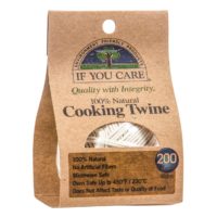If You Care Unbleached Organic Cotton Cooking Twine
