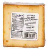 Sierra Nevada, Caprae Collection, Raw, Aged Goat Cheese - Smoked Cheddar
