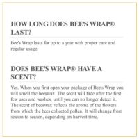 Bee's Wrap Reusable Food Wraps